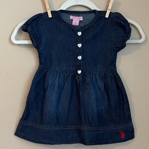 VALENTINES DAY Baby Ralph Lauren Denim Dress